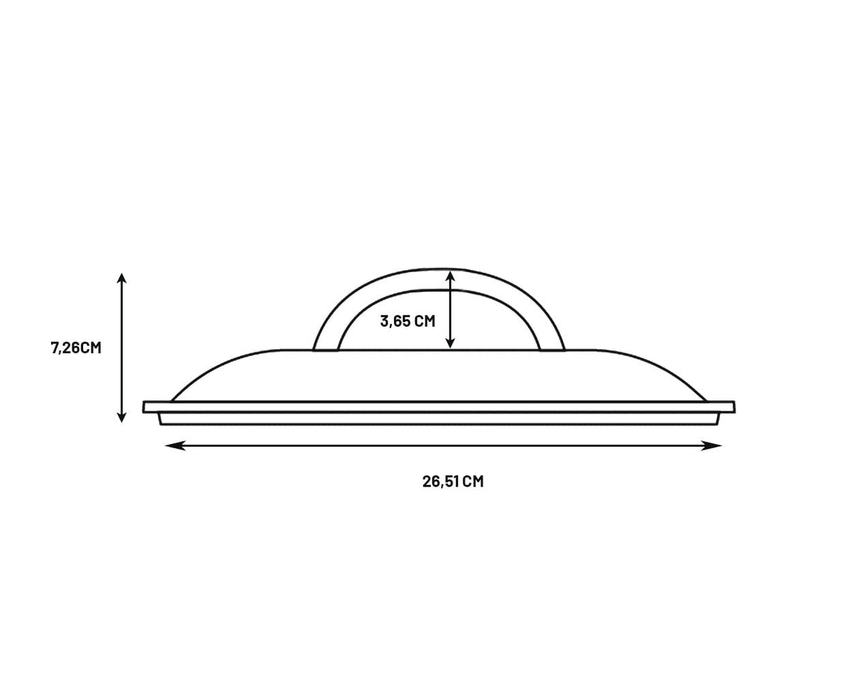 Pre-Seasoned Cast Iron Lid 10.25 Inches M599938