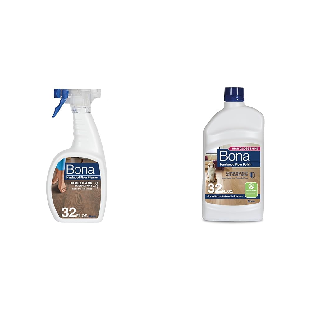 Hardwood Floor Cleaner Spray and Polish 32 fl oz H246965