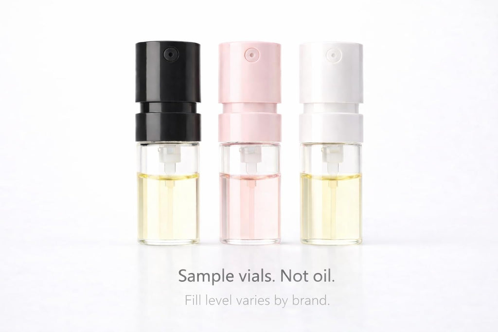 Perfume Discovery Set 10-Piece Fragrance Mini Vial Sampler Kit V9126