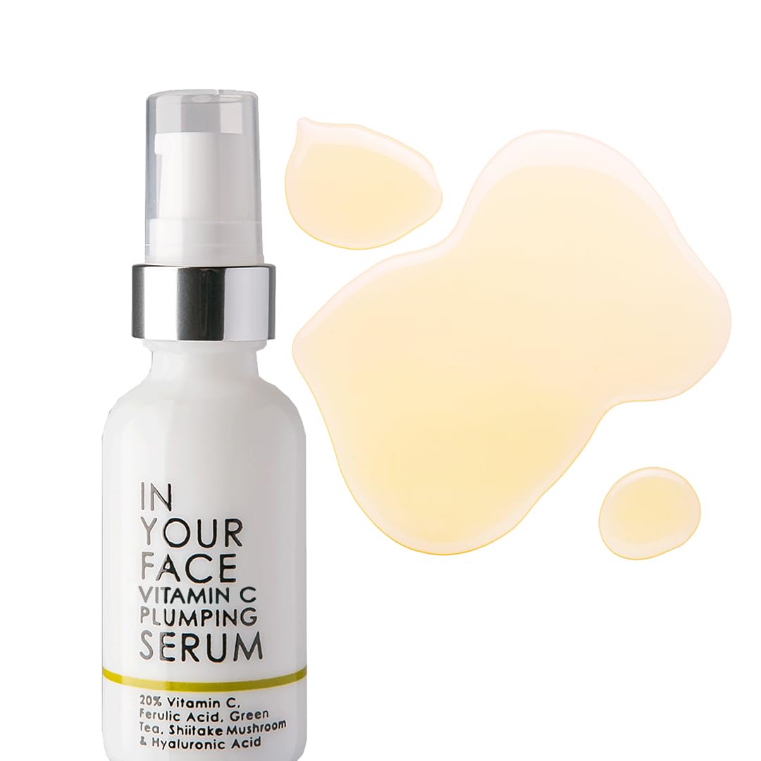 Vitamin C Hydrating Brightening Face Serum with Hyaluronic Acid 1oz R49179