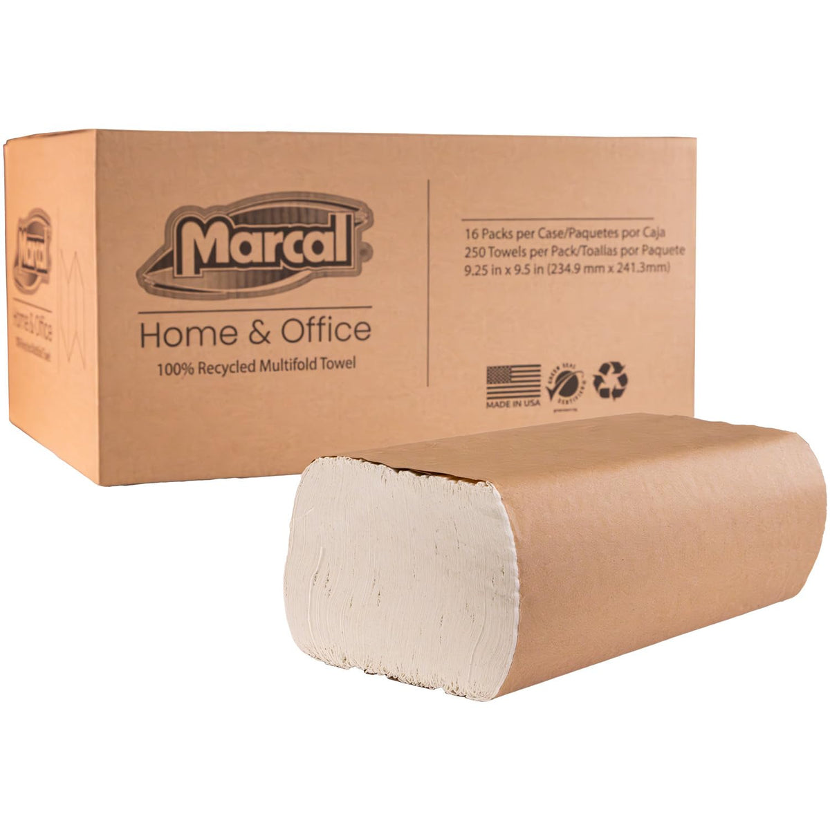 Multifold Paper Towels, White, 4,000 Sheets/Case R7225