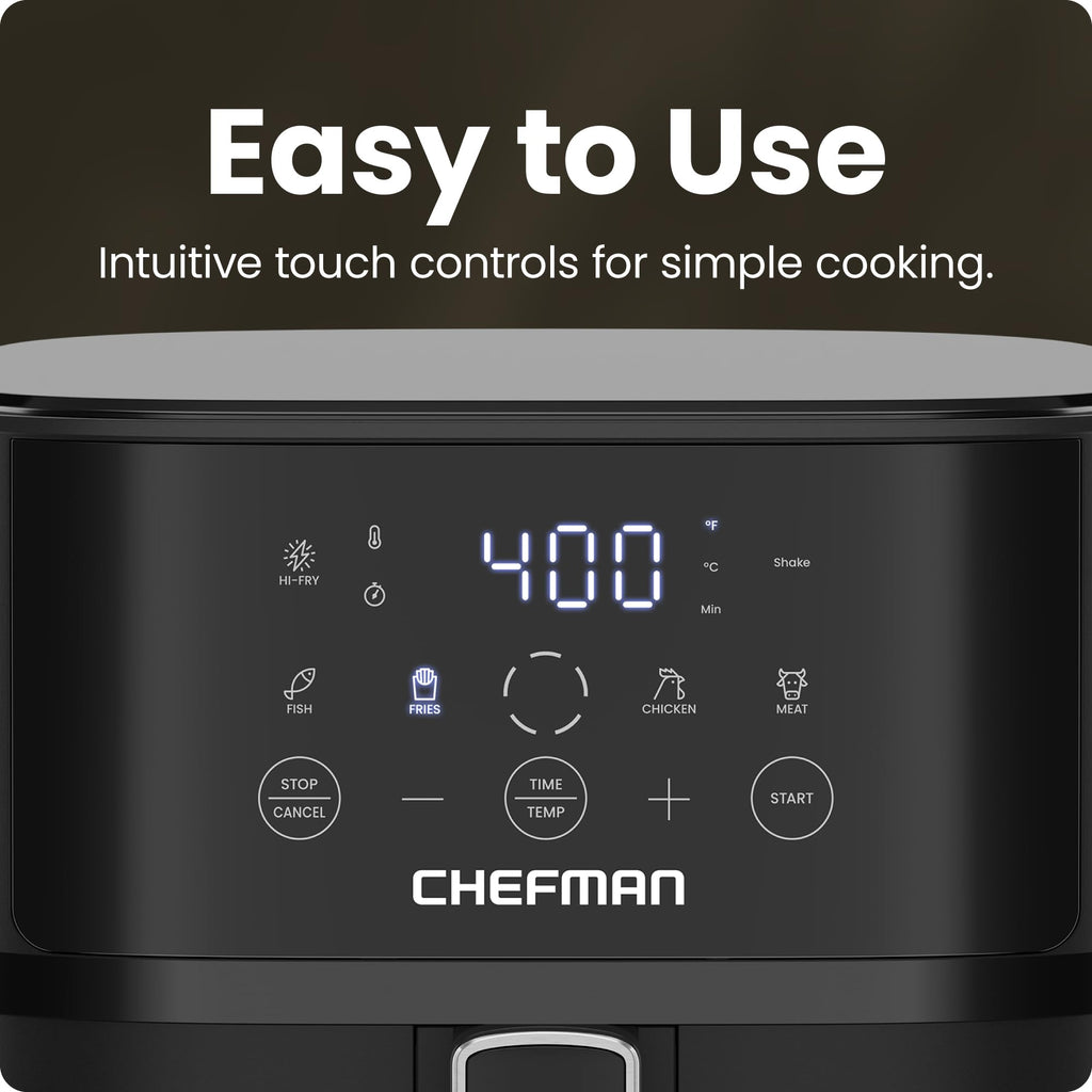 6 QT Compact Nonstick Air Fryer K458