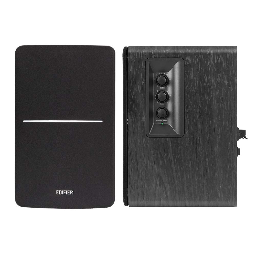 Active Bluetooth Bookshelf Speakers Black K453