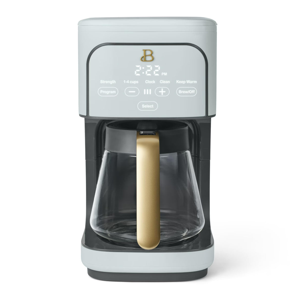 12-Cup Programmable Coffee Maker with Glass Carafe T82721