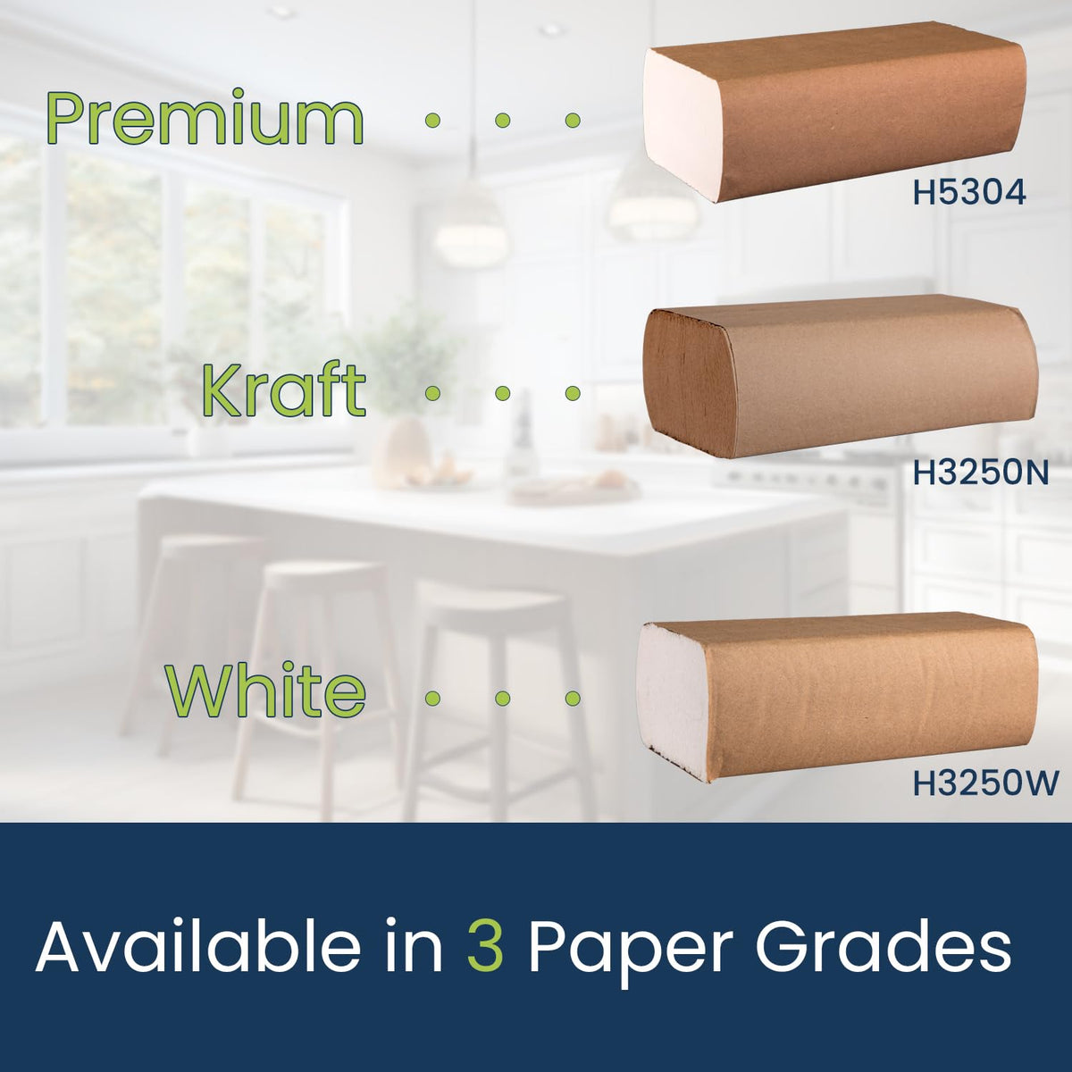Multifold Paper Towels, White, 4,000 Sheets/Case R7225