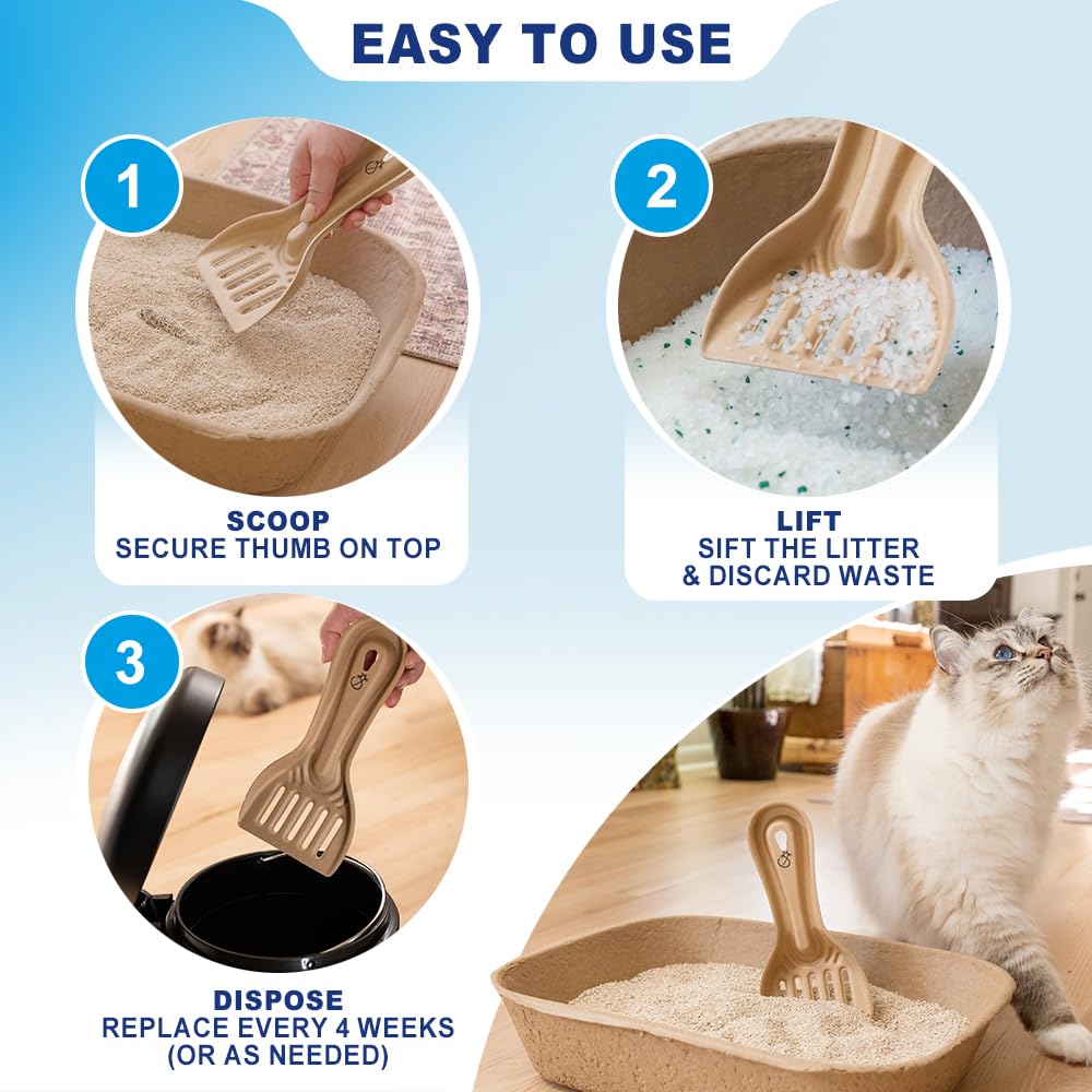 Disposable Cat & Rabbit Litter Scoops 6-Pack N655254