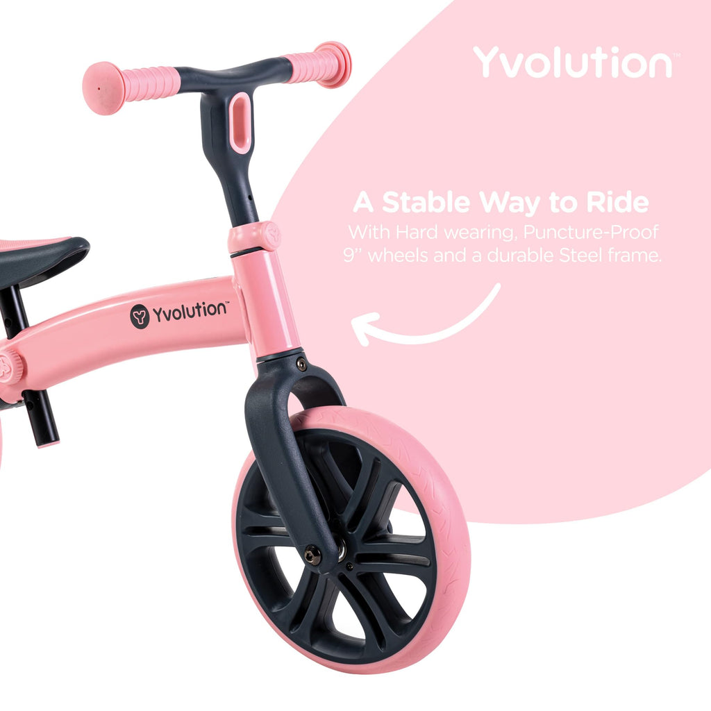 9" Balance Bike with Dual Rear Wheels C533826