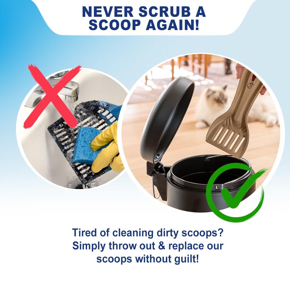 Disposable Cat & Rabbit Litter Scoops 6-Pack N655254