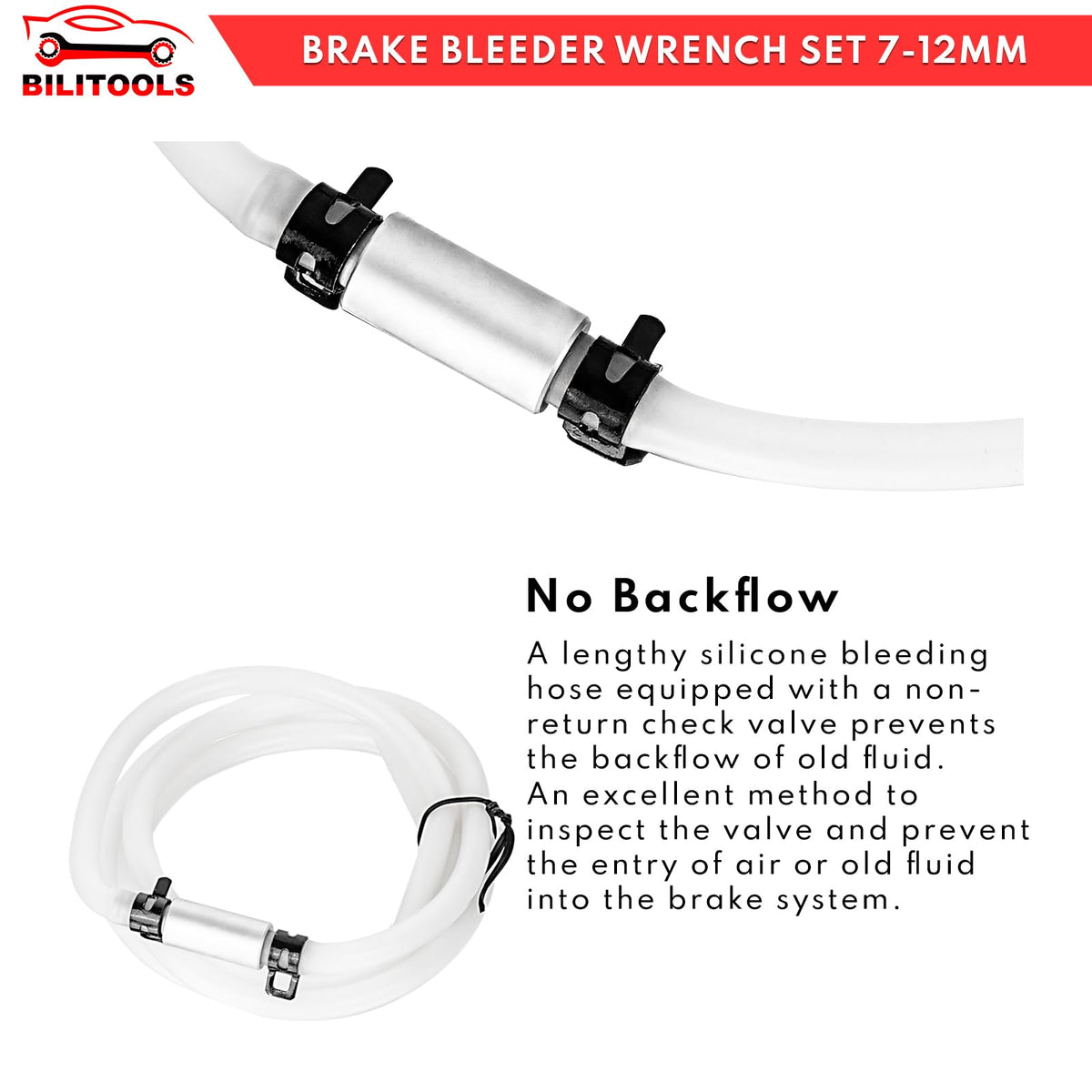 22-Piece Heavy Duty Brake Caliper Compression Tool with 18 Adapters E9402