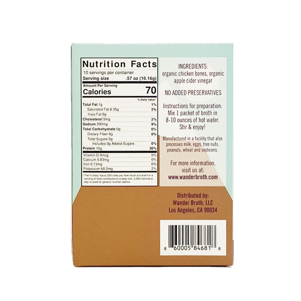 Organic Chicken Bone Broth 10 Pack A693720