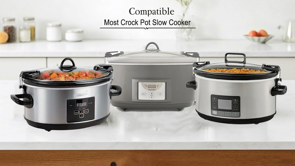 7 Qt Ceramic Slow Cooker Pot A939432