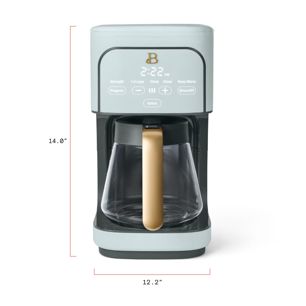12-Cup Programmable Coffee Maker with Glass Carafe T82721
