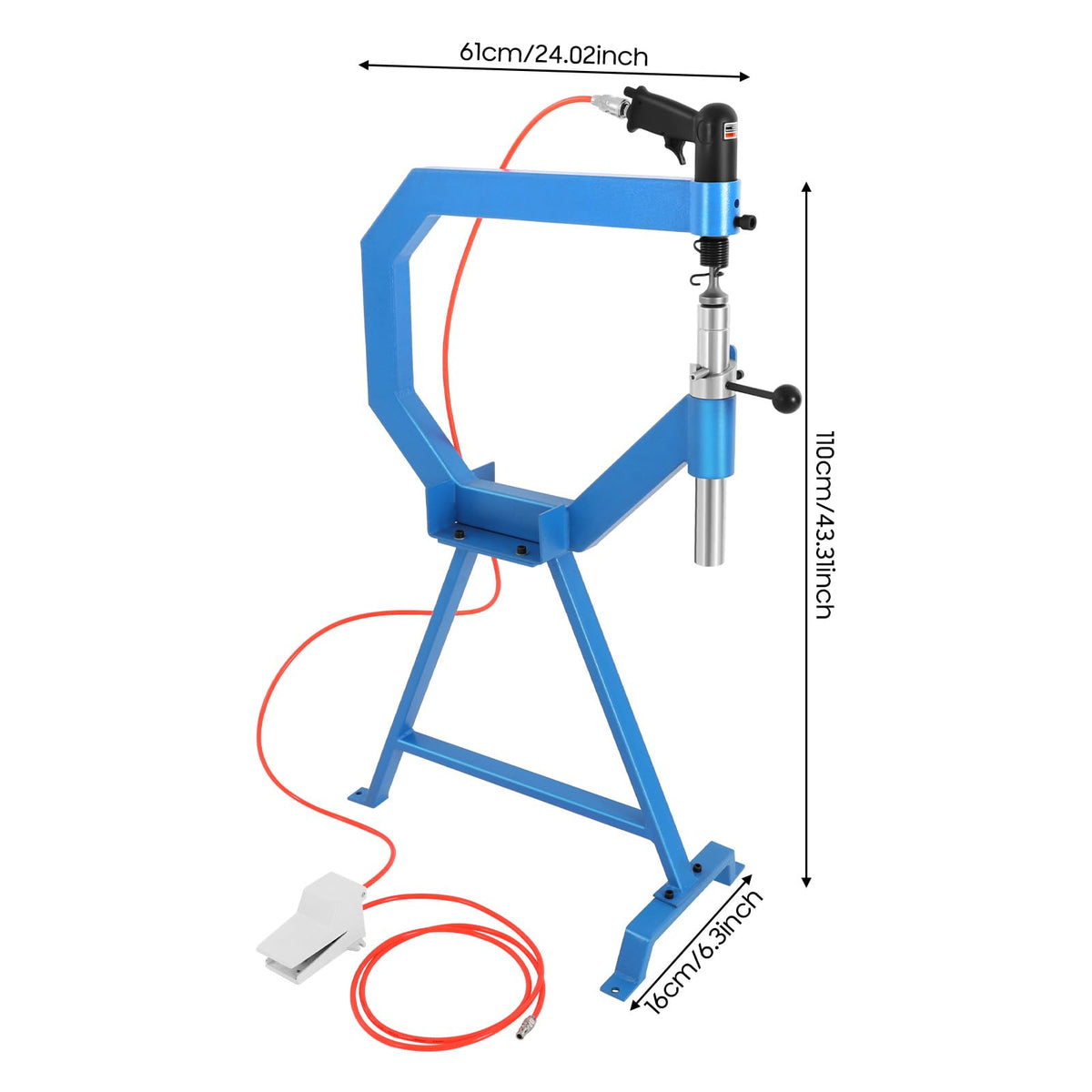 Pneumatic Planishing Hammer with Dies U29949