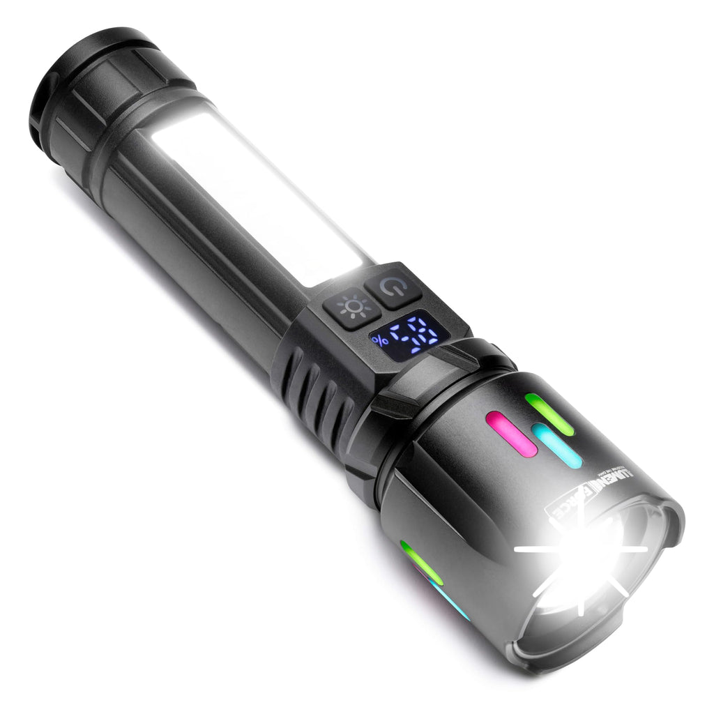 Magnetic Rechargeable Flashlight 1000 Lumen USB-C D702