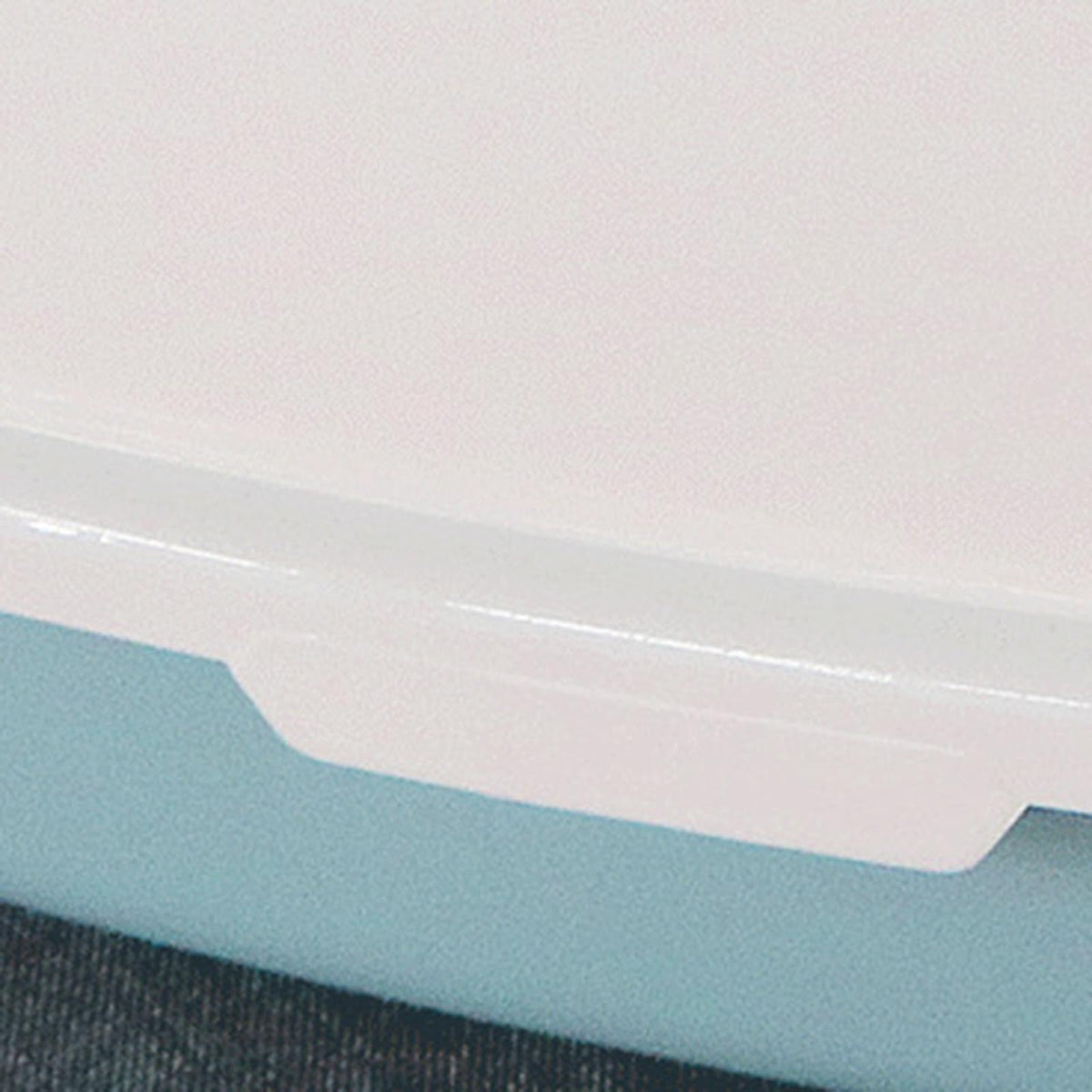 Blue High Sided Cat Litter Box with Scoop H9708