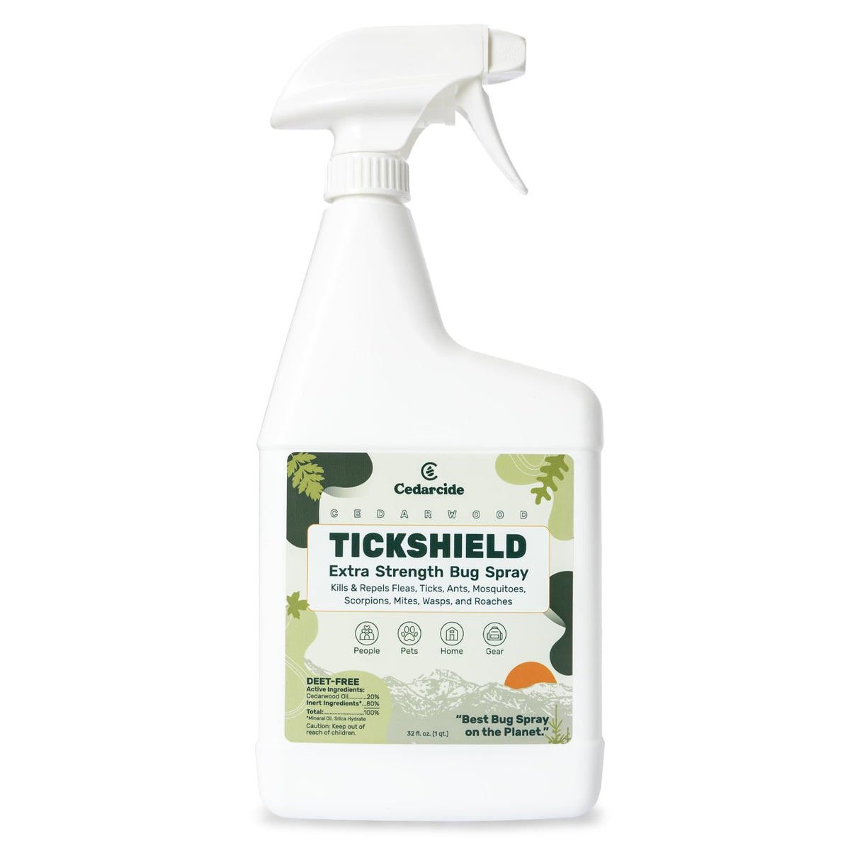 Tick & Flea Repellent Spray for Humans & Pets J6881