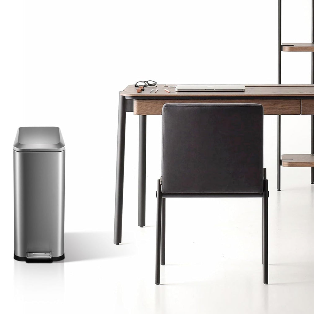 50L Slim Stainless Steel Kitchen Trash Can L19099