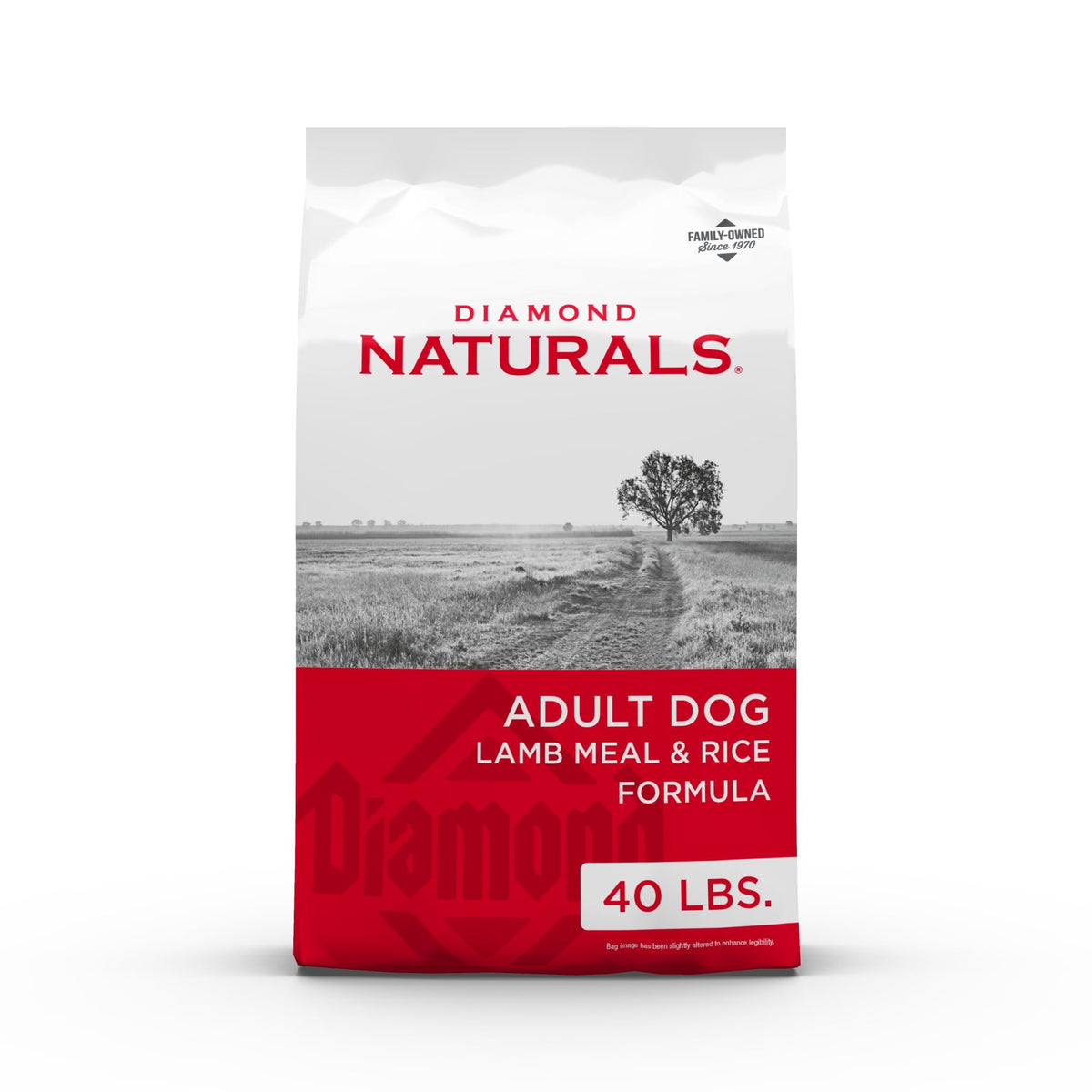 Dry Dog Food, Lamb Meal & Rice, 40lb V43717