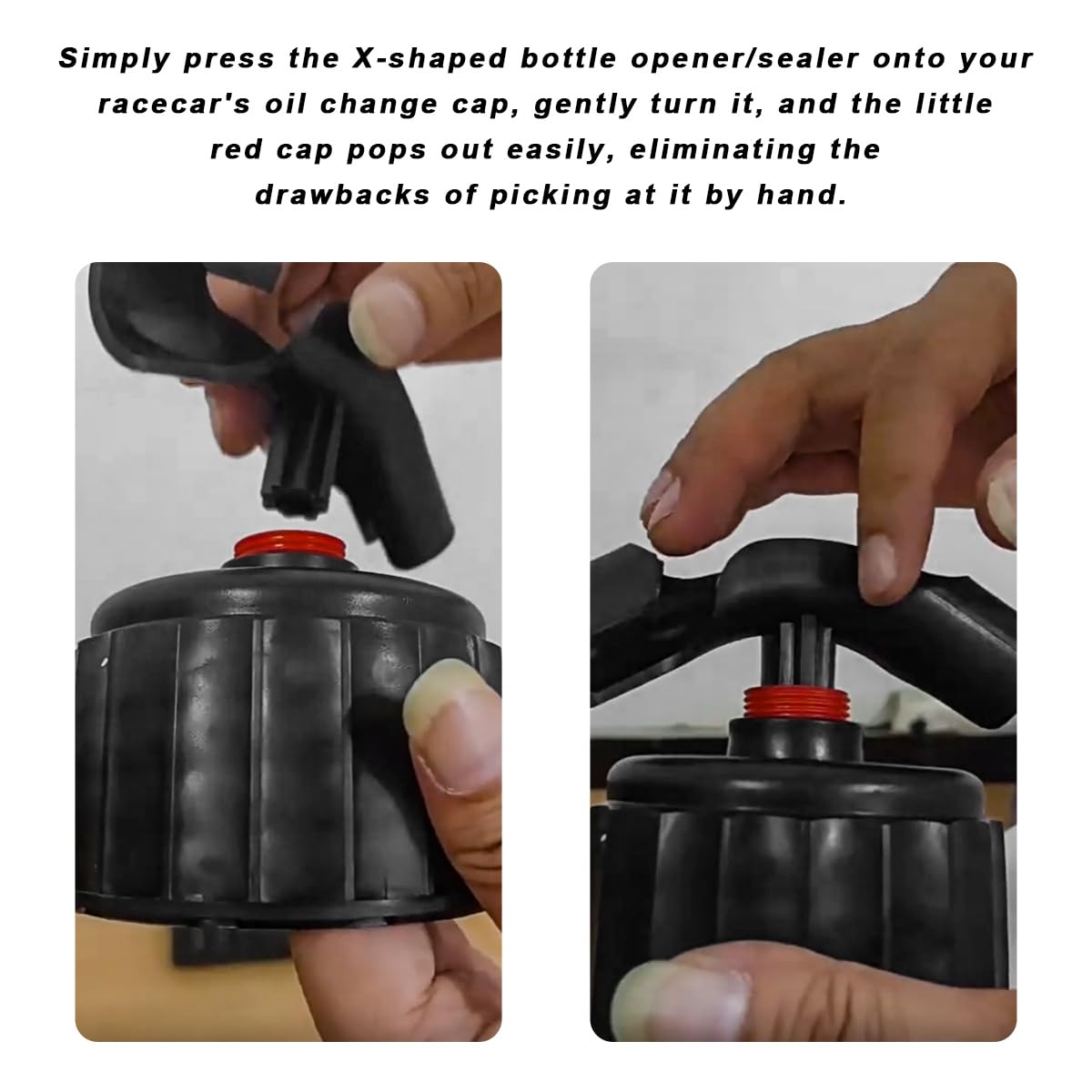 1" Plastic Hose Bender with Jug Opener A6105