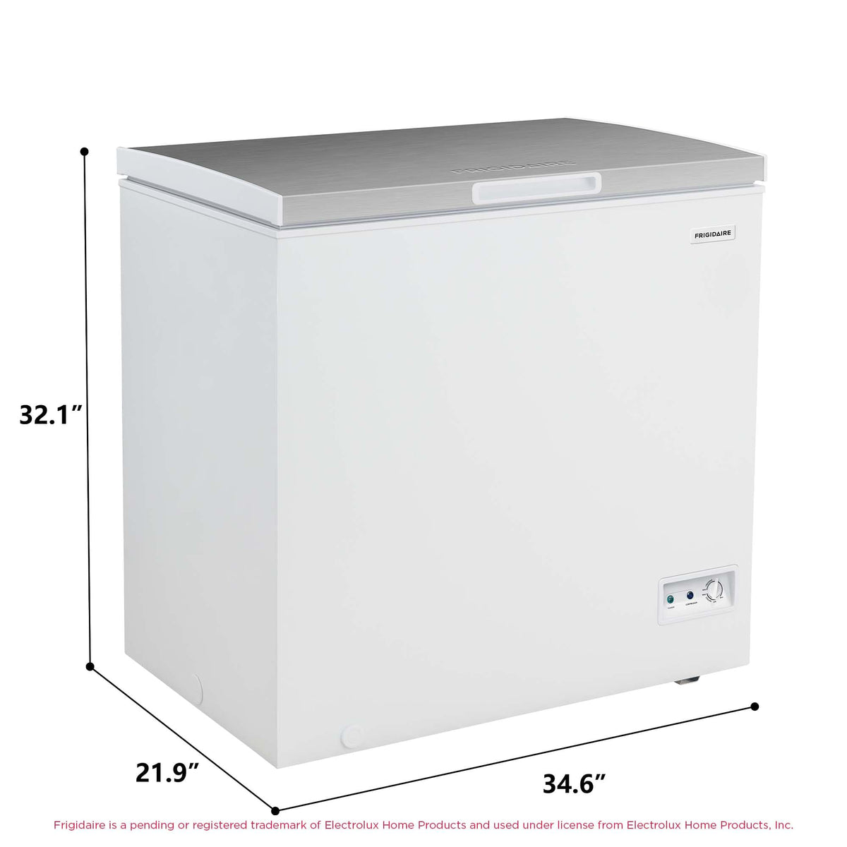 7 Cu. Ft. Chest Freezer with Removable Wire Basket C3379