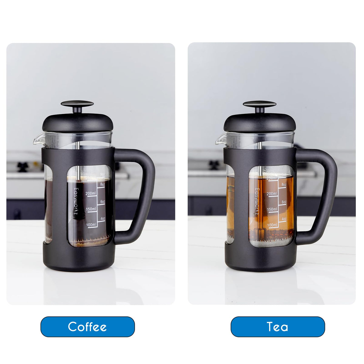 12 oz Borosilicate Glass French Press D99511