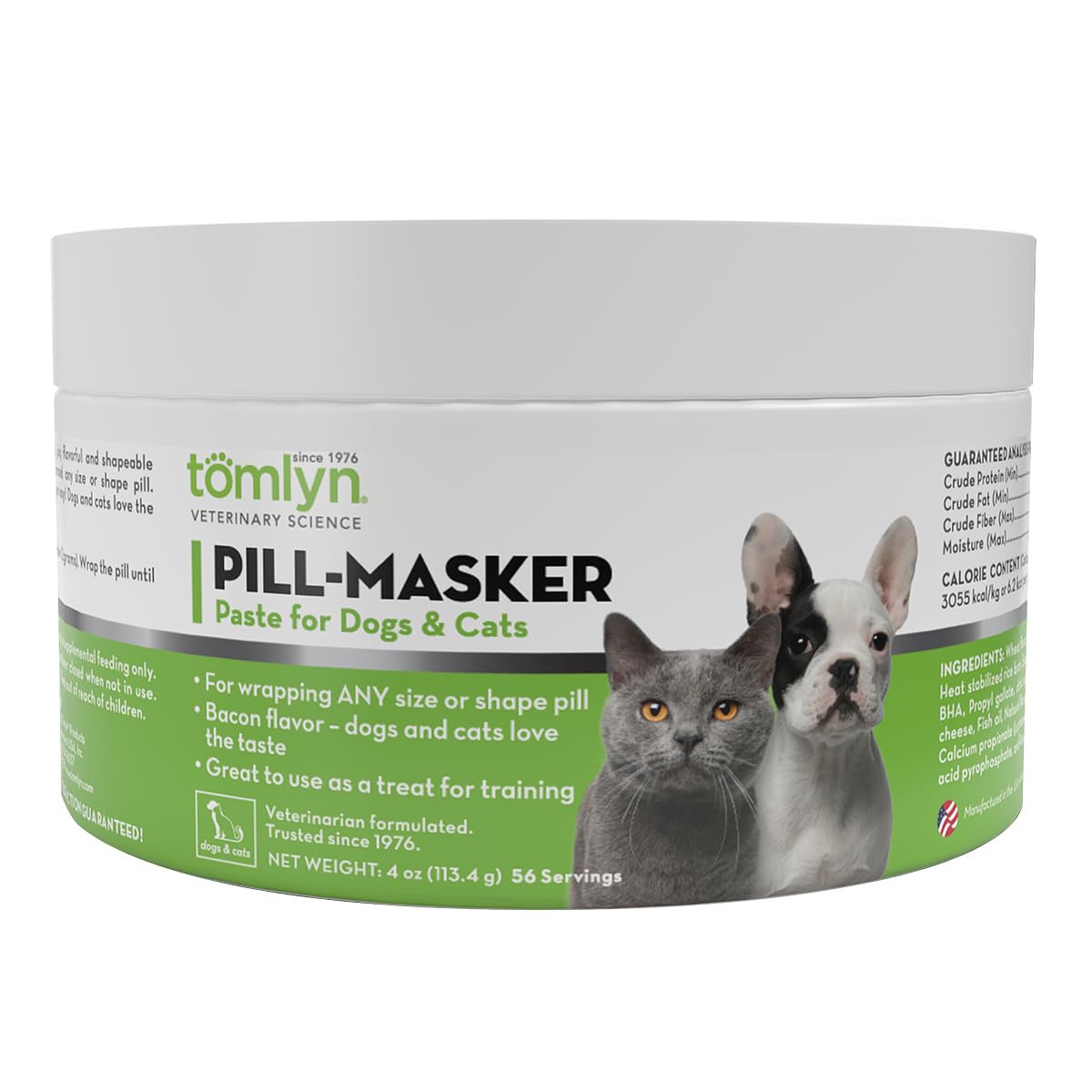 Bacon-Flavored Paste for Dogs & Cats, 4oz I50170