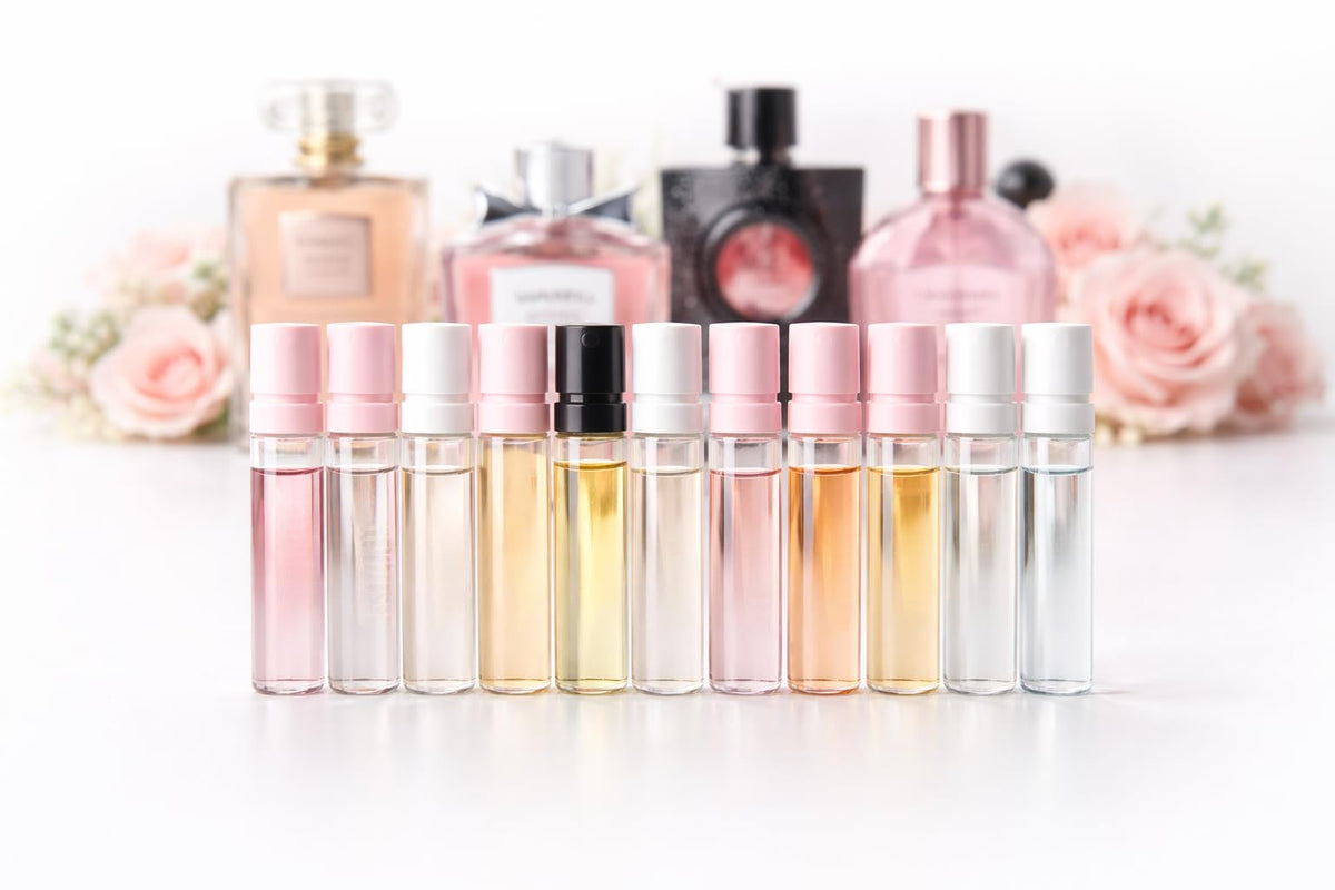 Perfume Discovery Set 10-Piece Fragrance Mini Vial Sampler Kit V9126