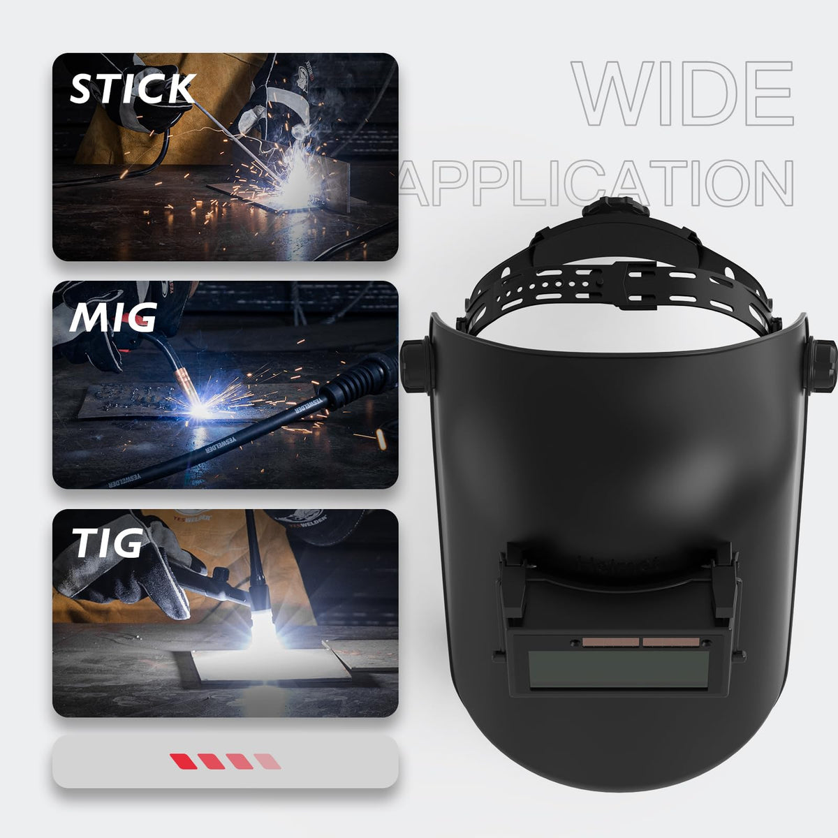 Lightweight Flip Front Welding Helmet E140237