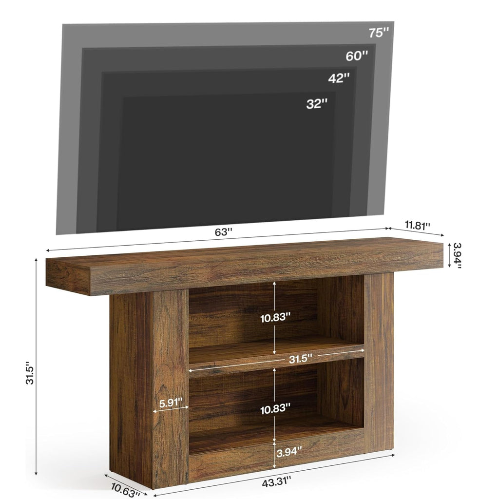 63" 3-Tier TV Stand L81238