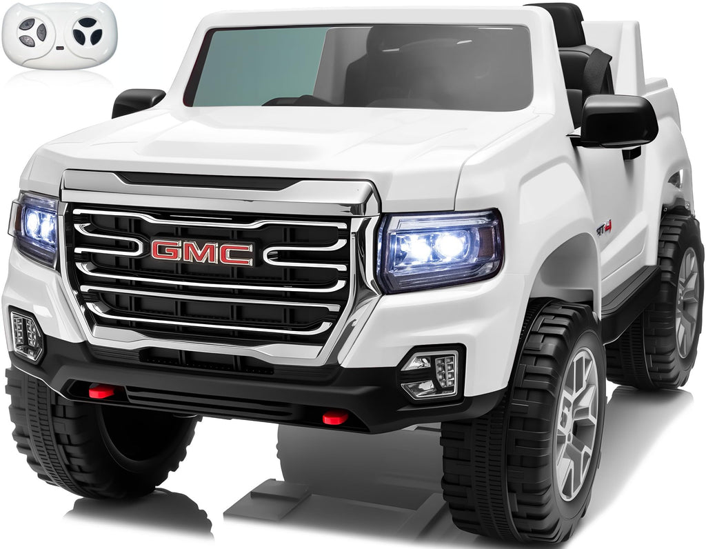 24V 2 Seater Ride On Car White B57505