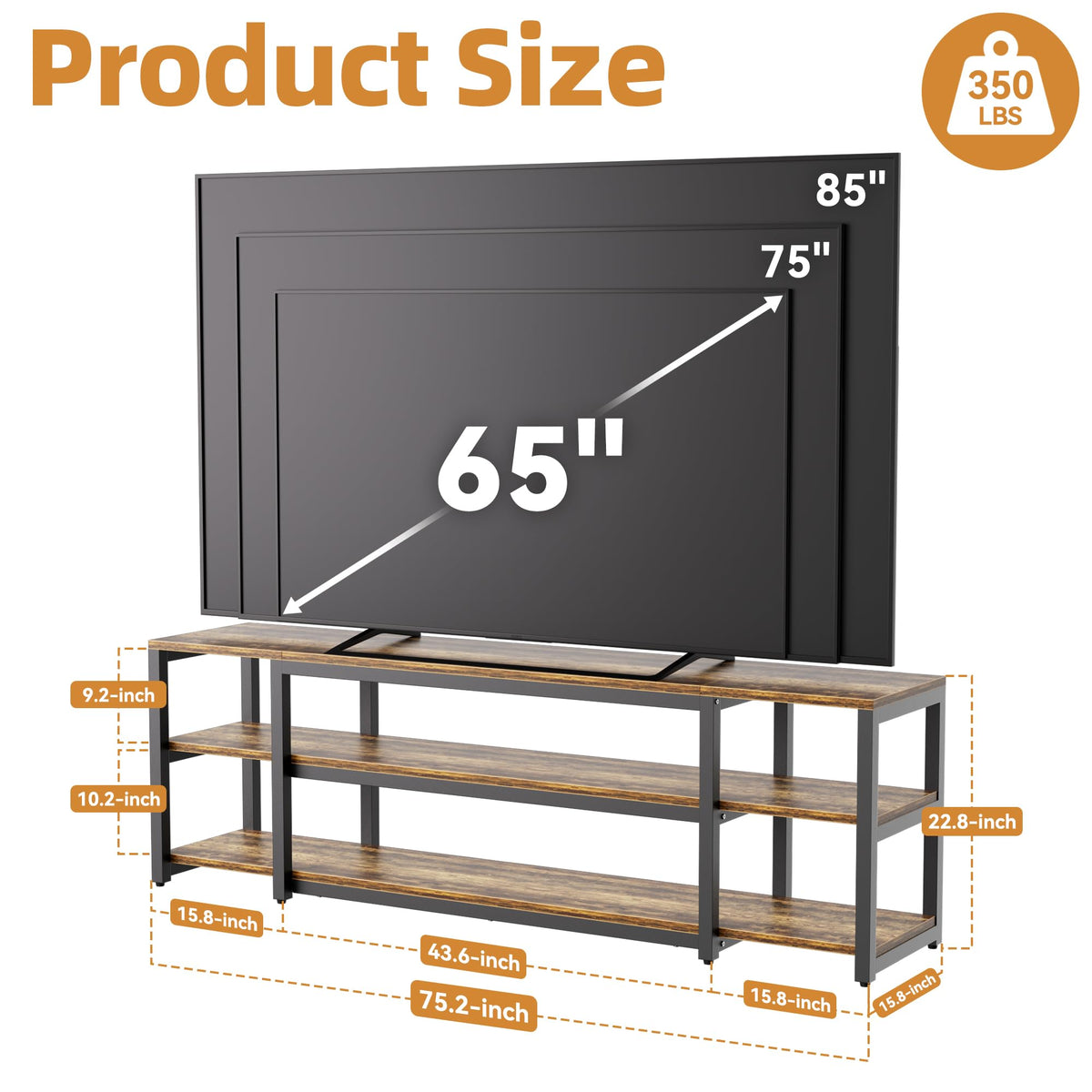 85 inch TV Stand Z177