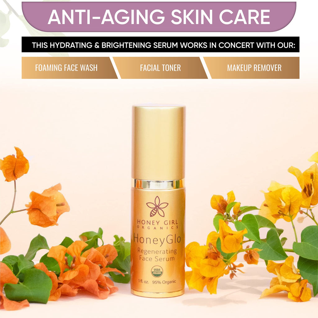 USDA Certified Organic Face Serum with Vitamin C and EVOO 1 oz K1533