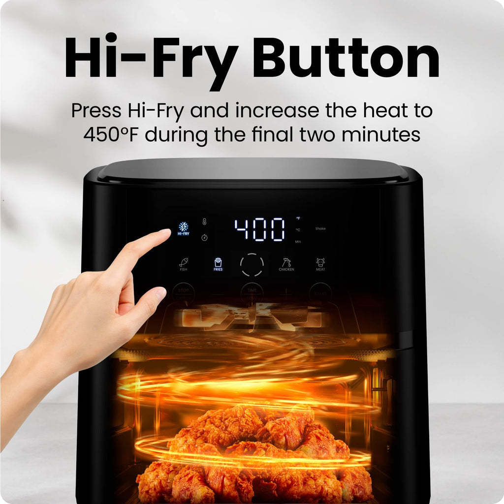 6 QT Compact Nonstick Air Fryer K458
