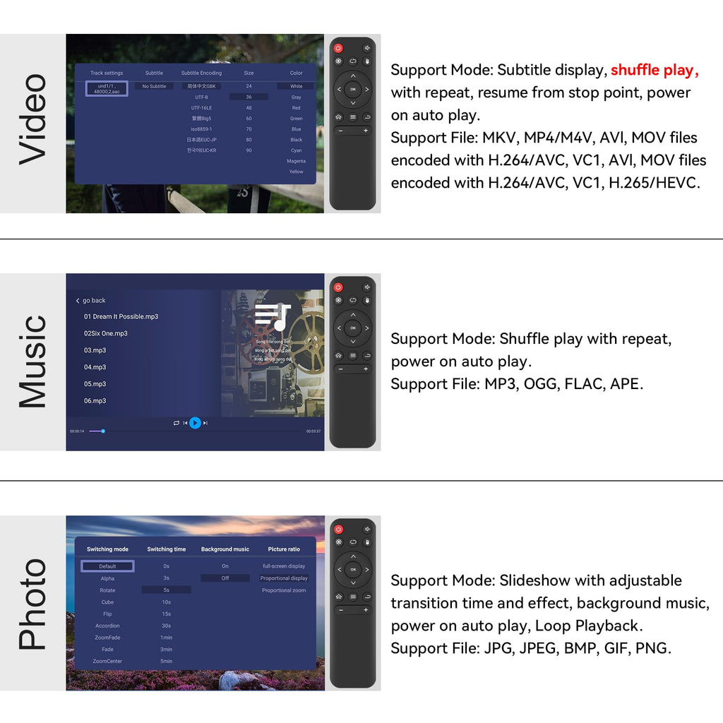 HDMI TV Media Player N16612