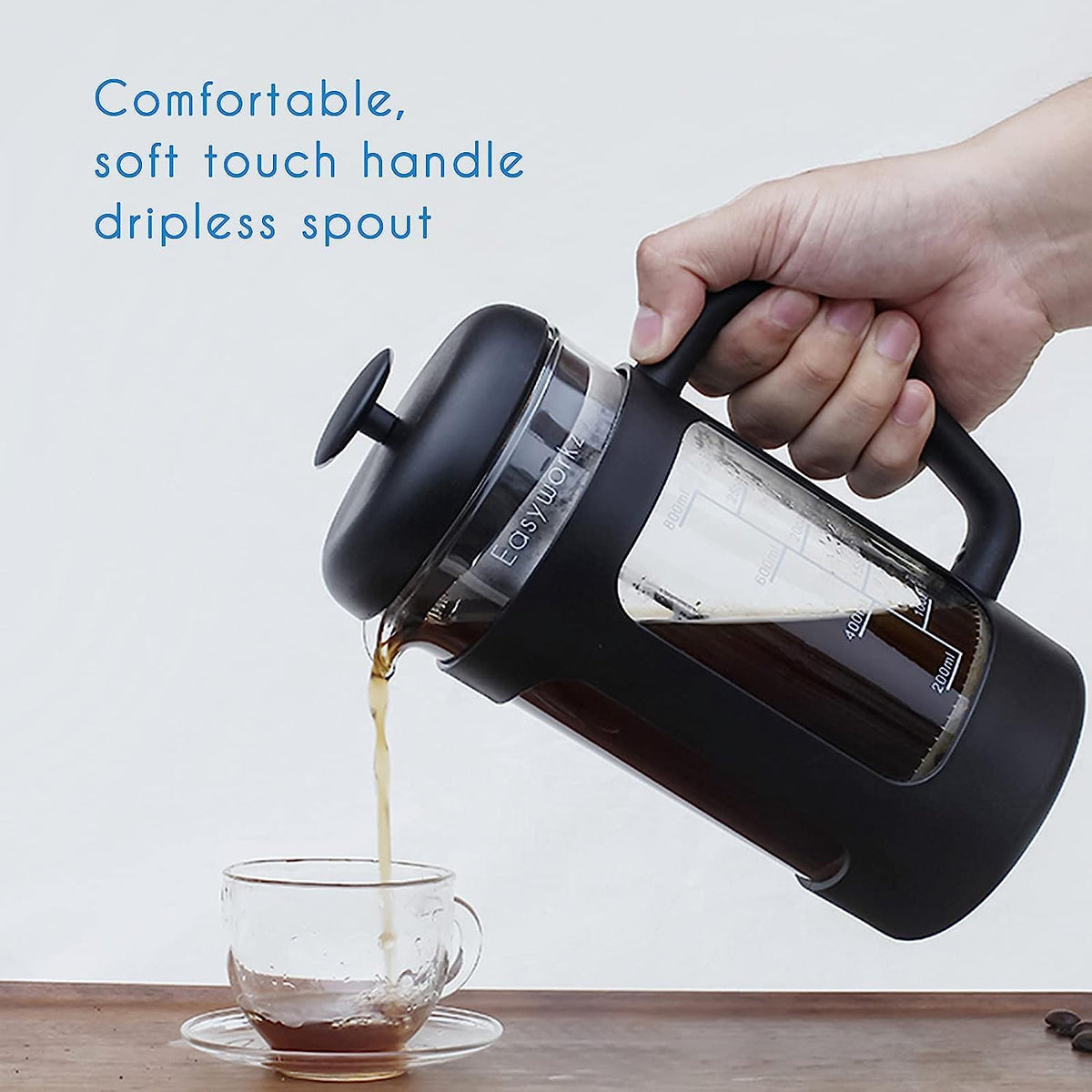 12 oz Borosilicate Glass French Press D99511