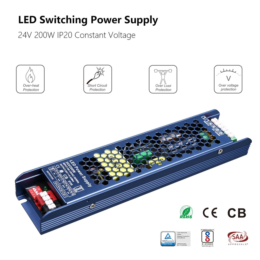 24V 200W LED Driver Switching Power Supply X7477