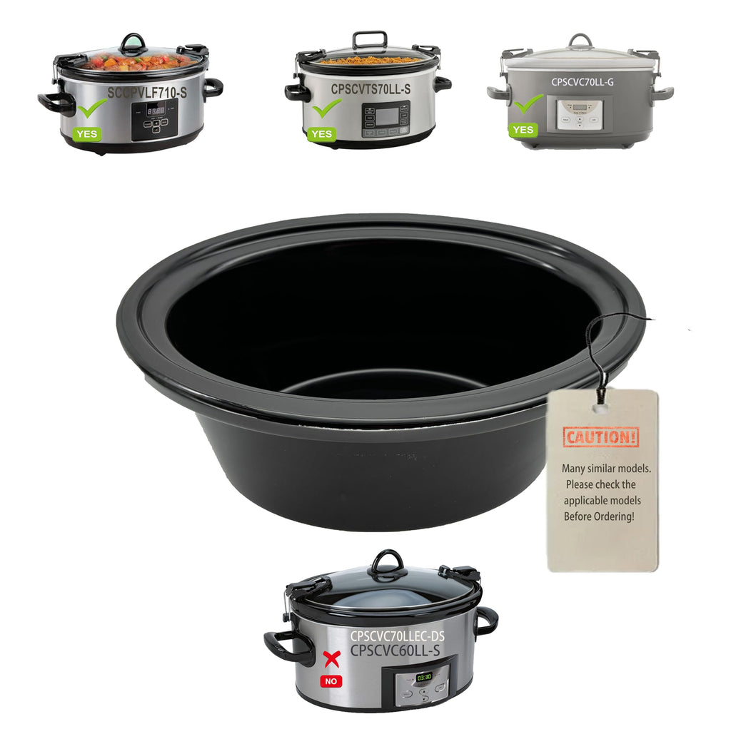7 Qt Ceramic Slow Cooker Pot A939432
