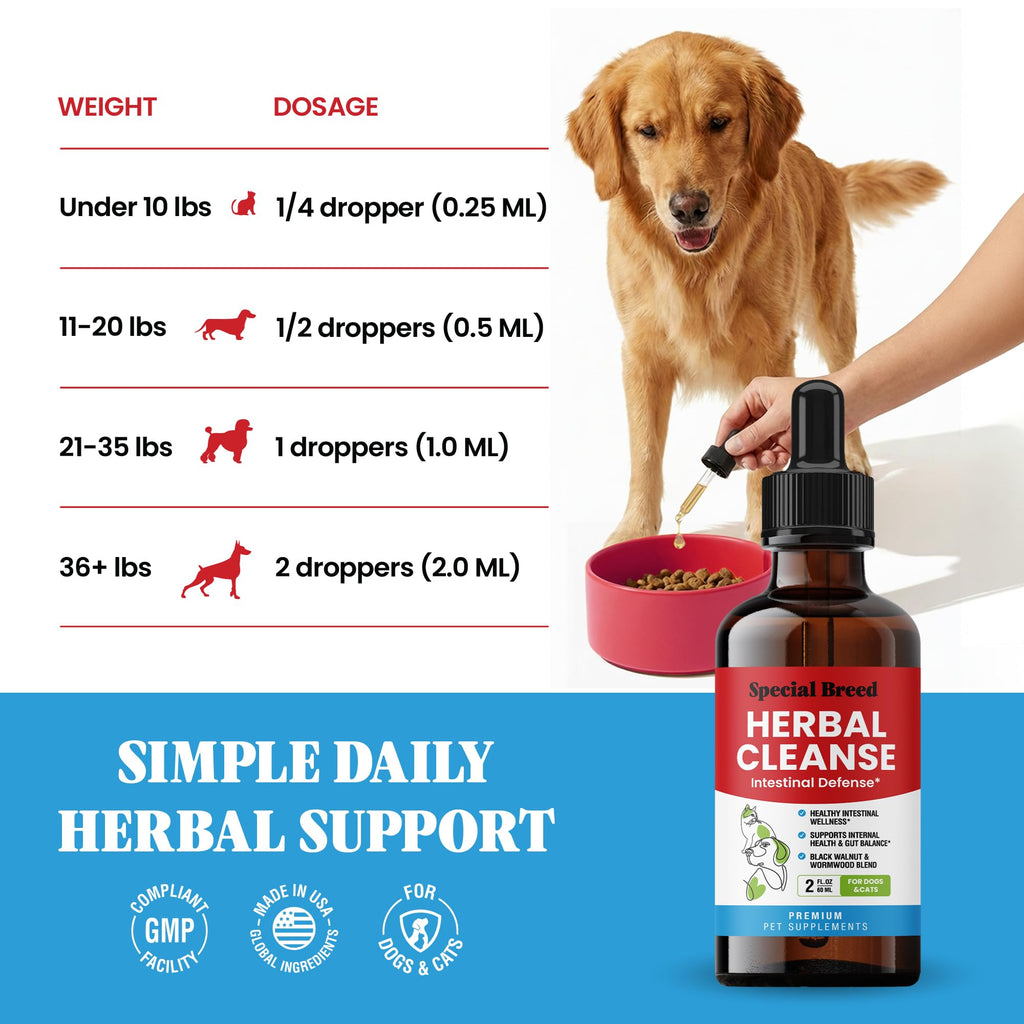 2 oz Herbal Cleanse for Dogs & Cats N16338