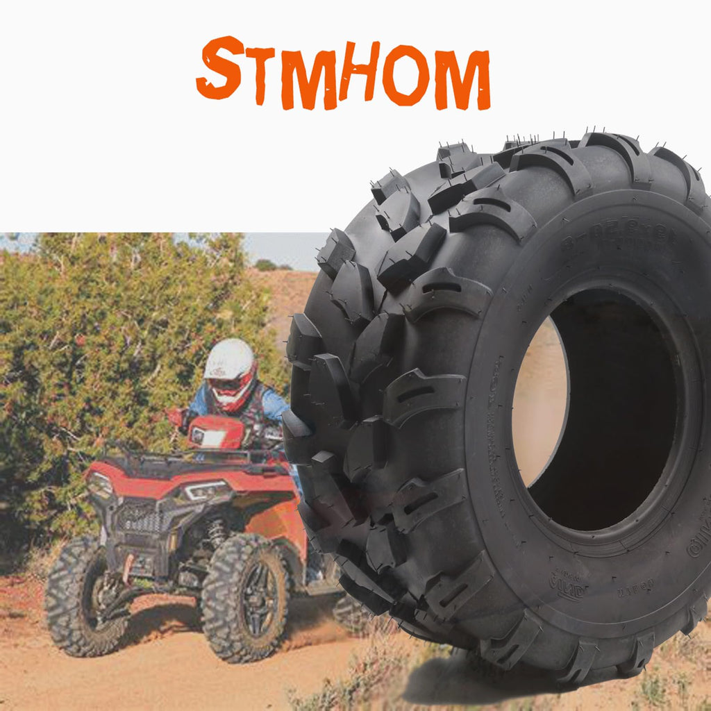 Set of 2 18X7X8 Tubeless ATV/UTV Tires 4 PR D187