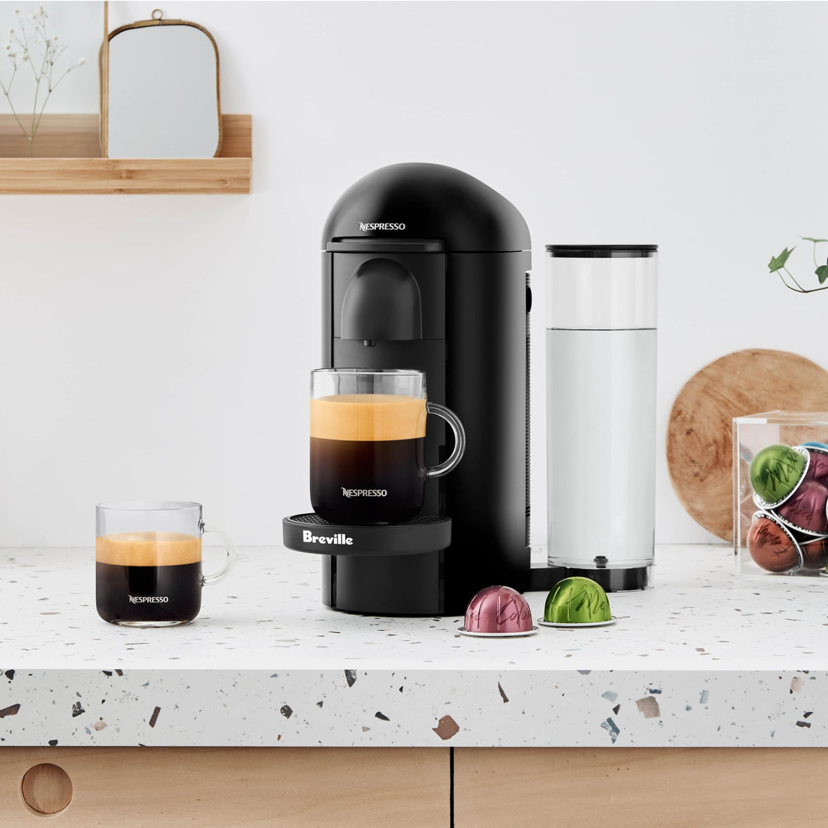 Ink Black Coffee and Espresso Maker E77475