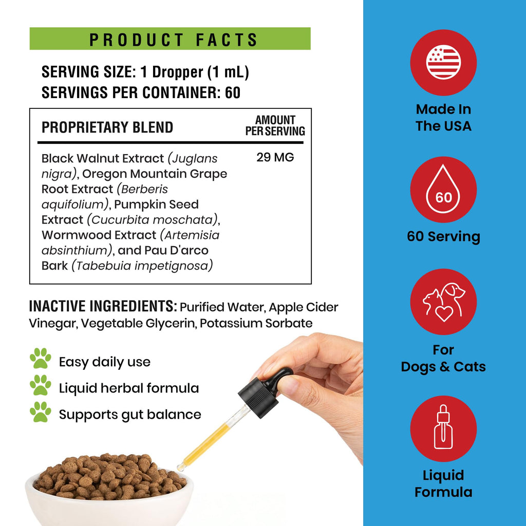 2 oz Herbal Cleanse for Dogs & Cats N16338