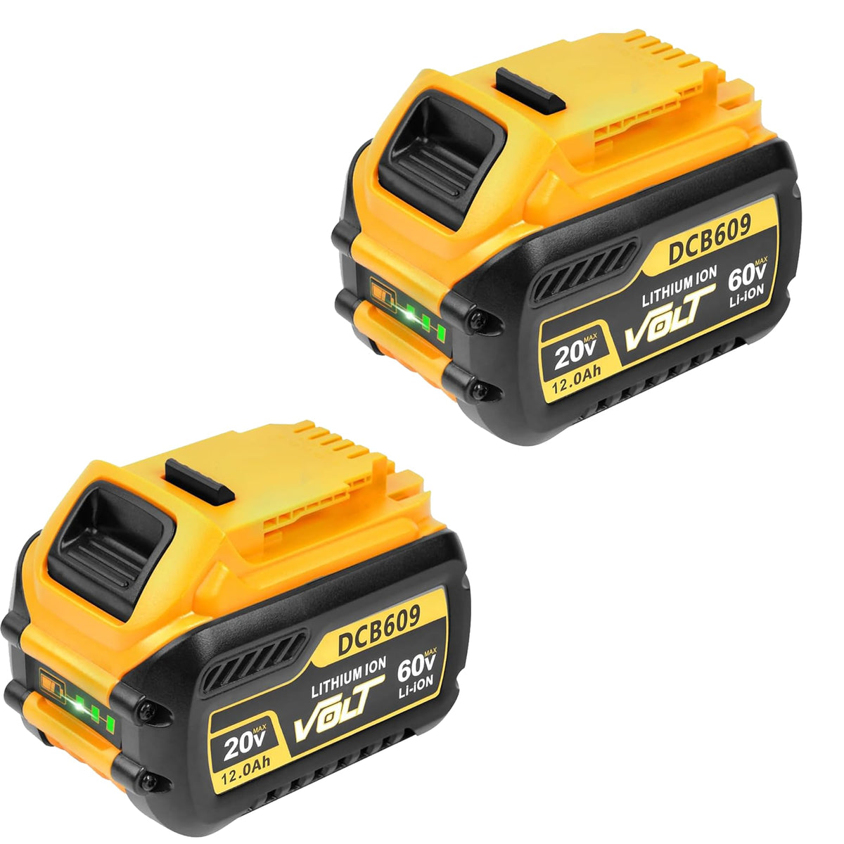 2 Pack 12.0Ah Replacement Battery G25504