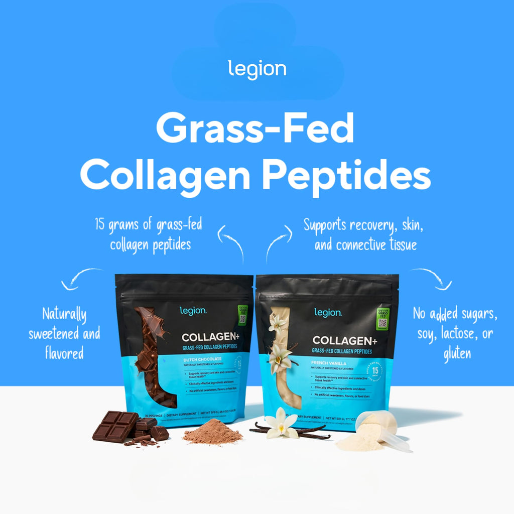 Hydrolyzed Collagen Peptides Powder with Vitamin C, Chocolate, 30 Servings Q91418