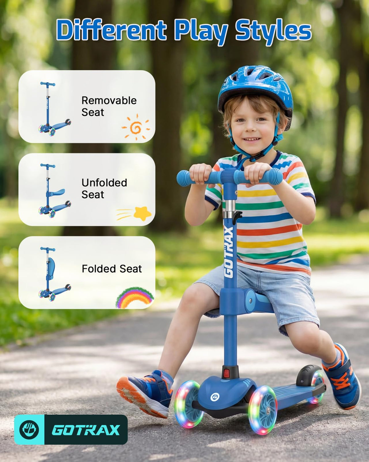 Kick Scooter with Seat I1775