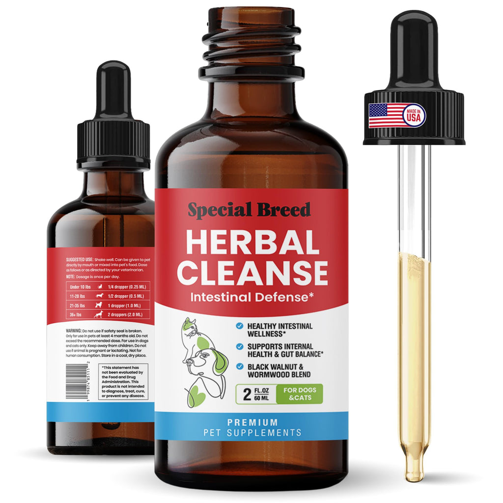 2 oz Herbal Cleanse for Dogs & Cats N16338
