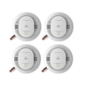 Hardwired Smoke & Carbon Monoxide Detector, 4 Pack Z903732