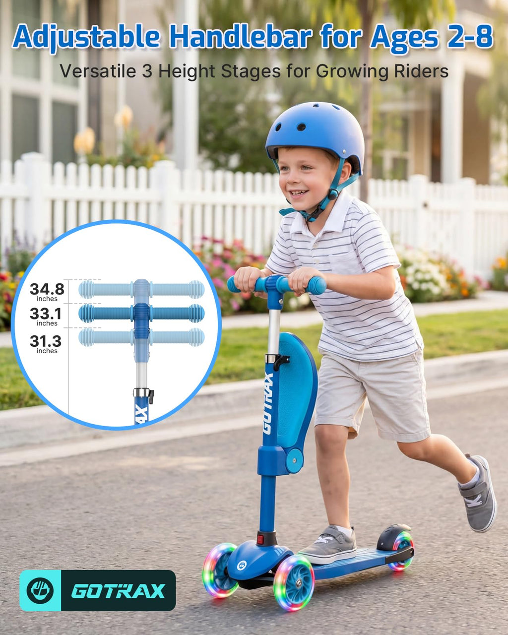Kick Scooter with Seat I1775