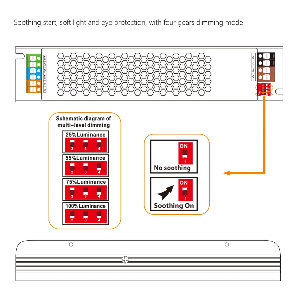 24V 200W LED Driver Switching Power Supply X7477
