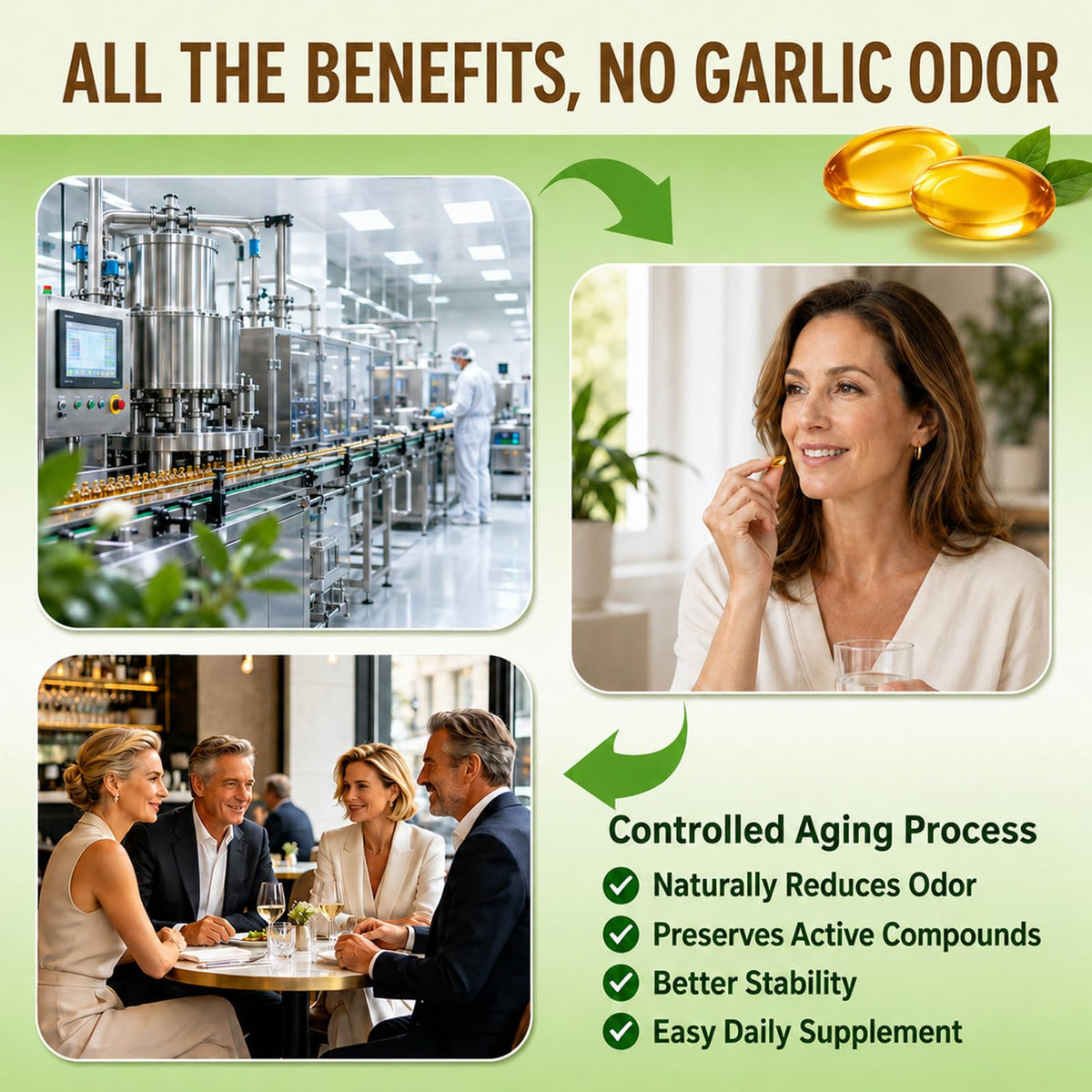 Odorless Garlic Capsules A923337