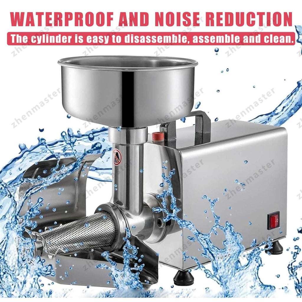 450W Stainless Steel Electric Tomato Strainer E6351